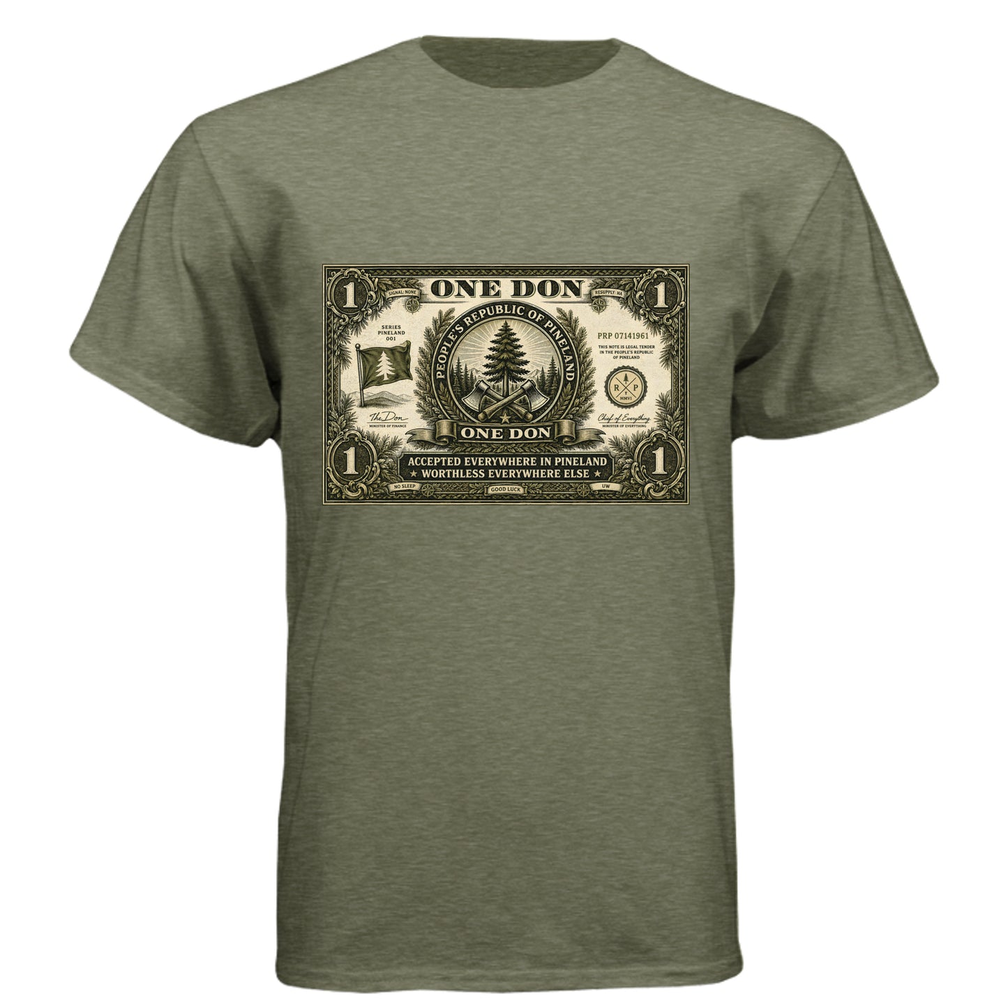 MILITARY GREEN - 6010 - FRONT