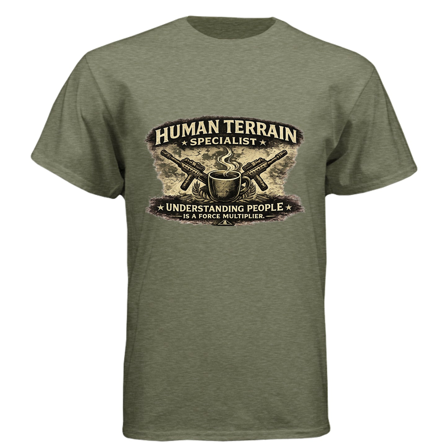 MILITARY GREEN - 6010 - FRONT