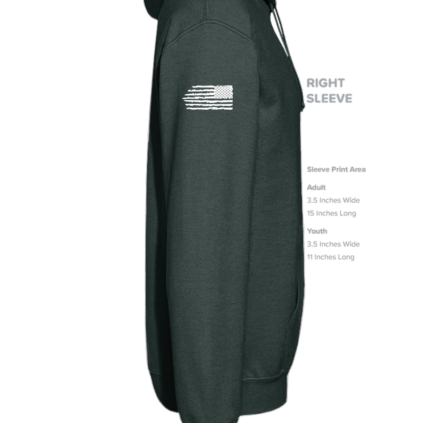 FOREST GREEN - G185 - SLEEVE_RIGHT