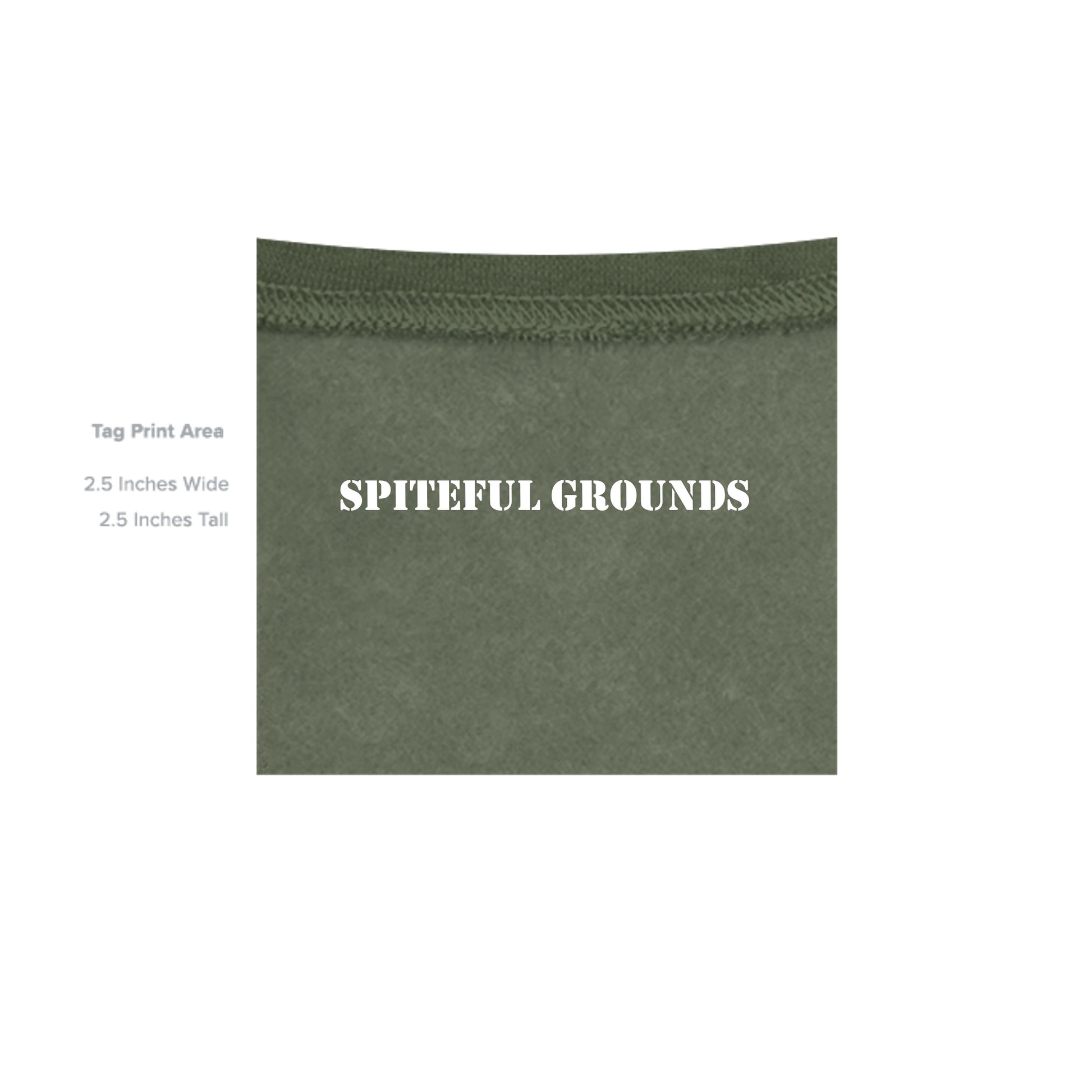 MILITARY GREEN - G185 - INSIDE_TAG_LINE
