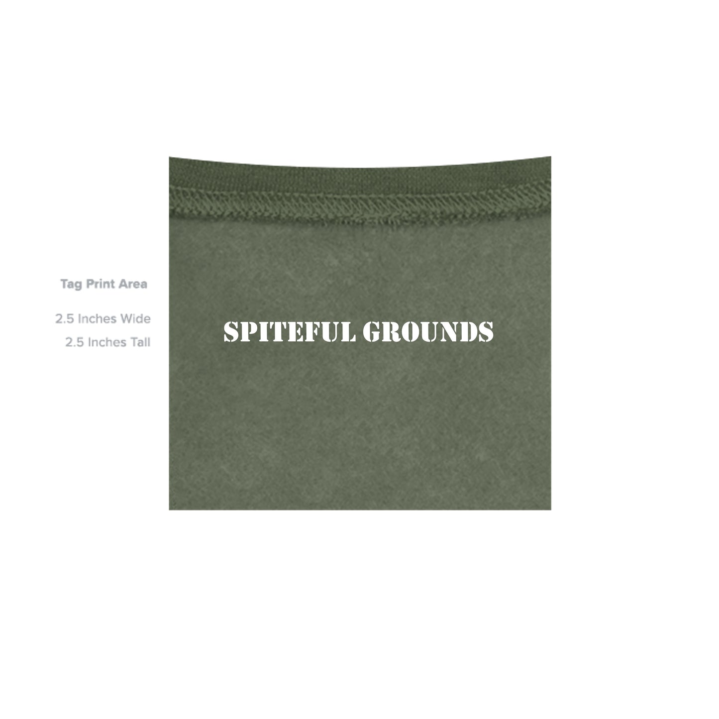 MILITARY GREEN - G185 - INSIDE_TAG_LINE