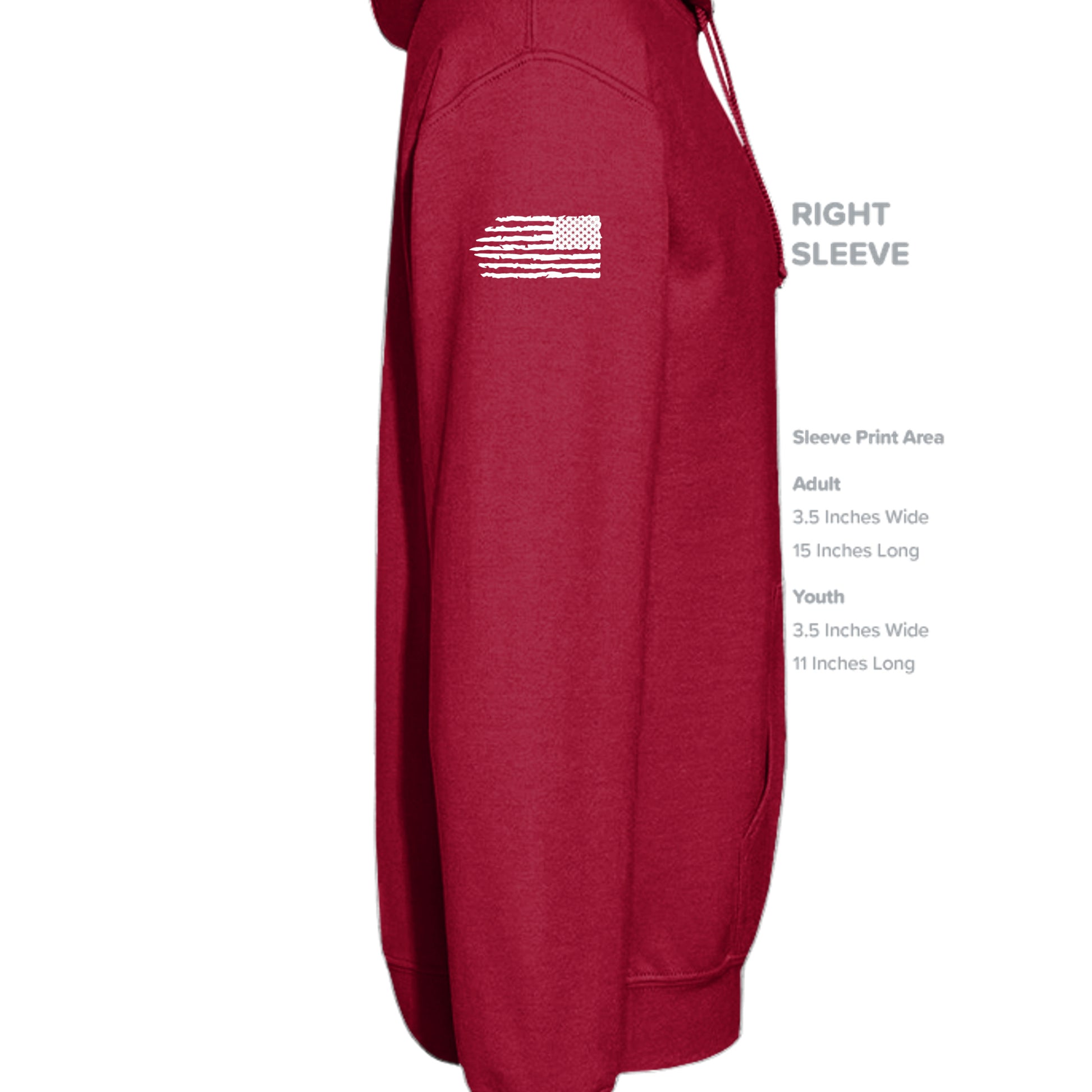 CARDINAL RED - G185 - SLEEVE_RIGHT