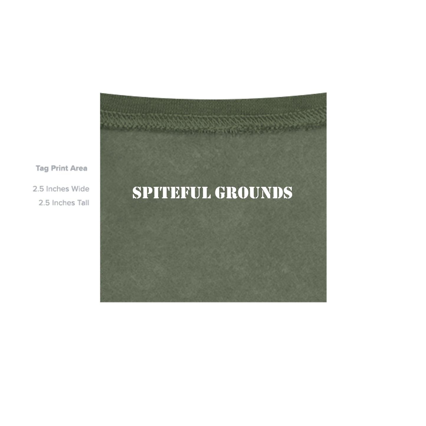 MILITARY GREEN - G185 - INSIDE_TAG_LINE