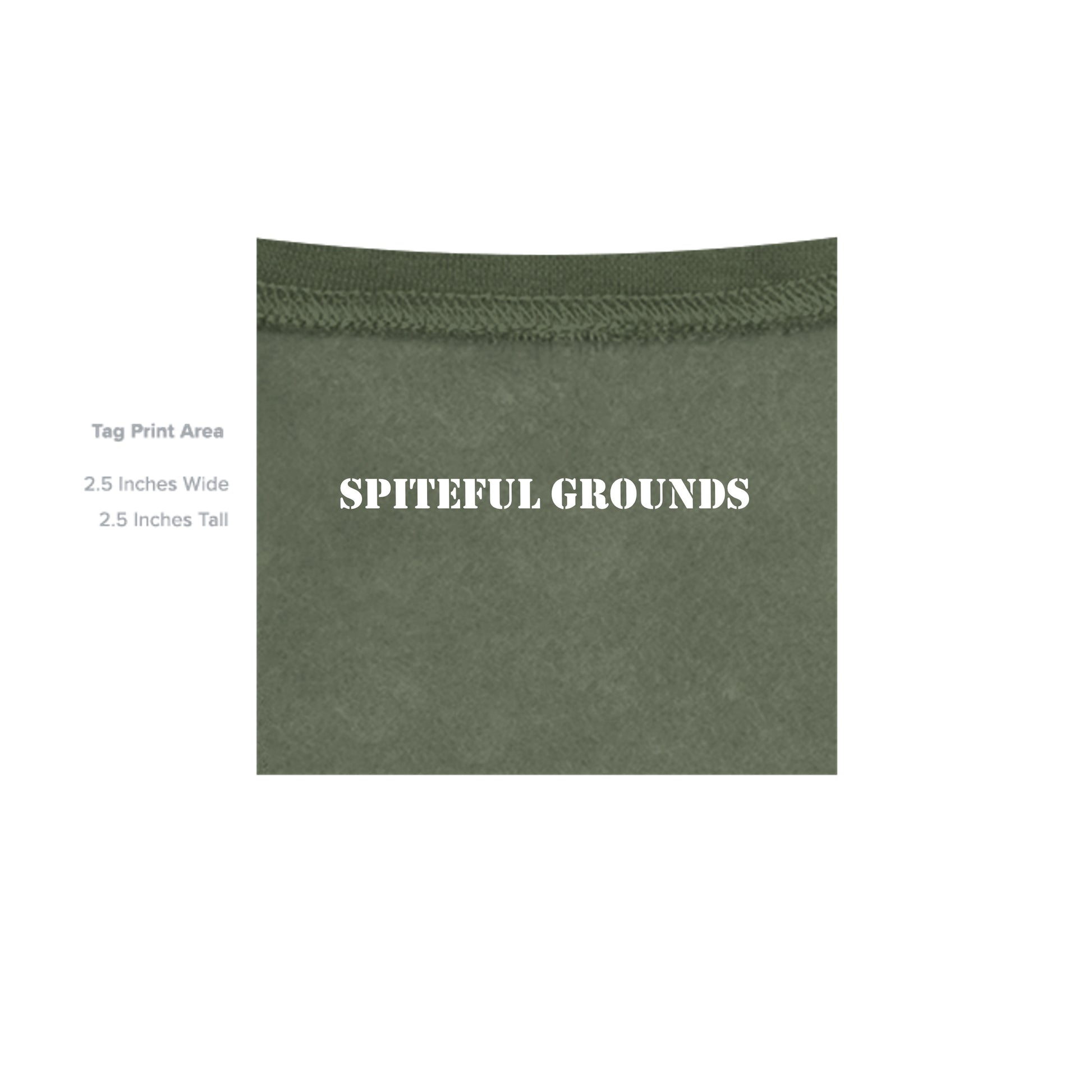 MILITARY GREEN - G185 - INSIDE_TAG_LINE