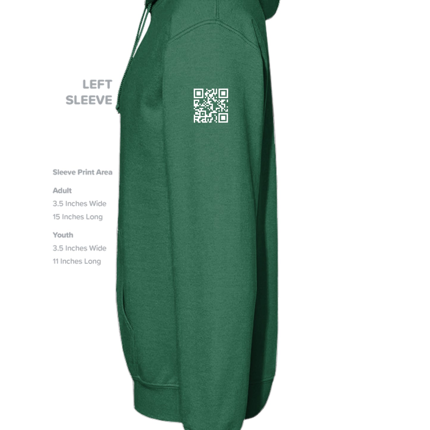 Fan Dark Green - G185B - SLEEVE_LEFT