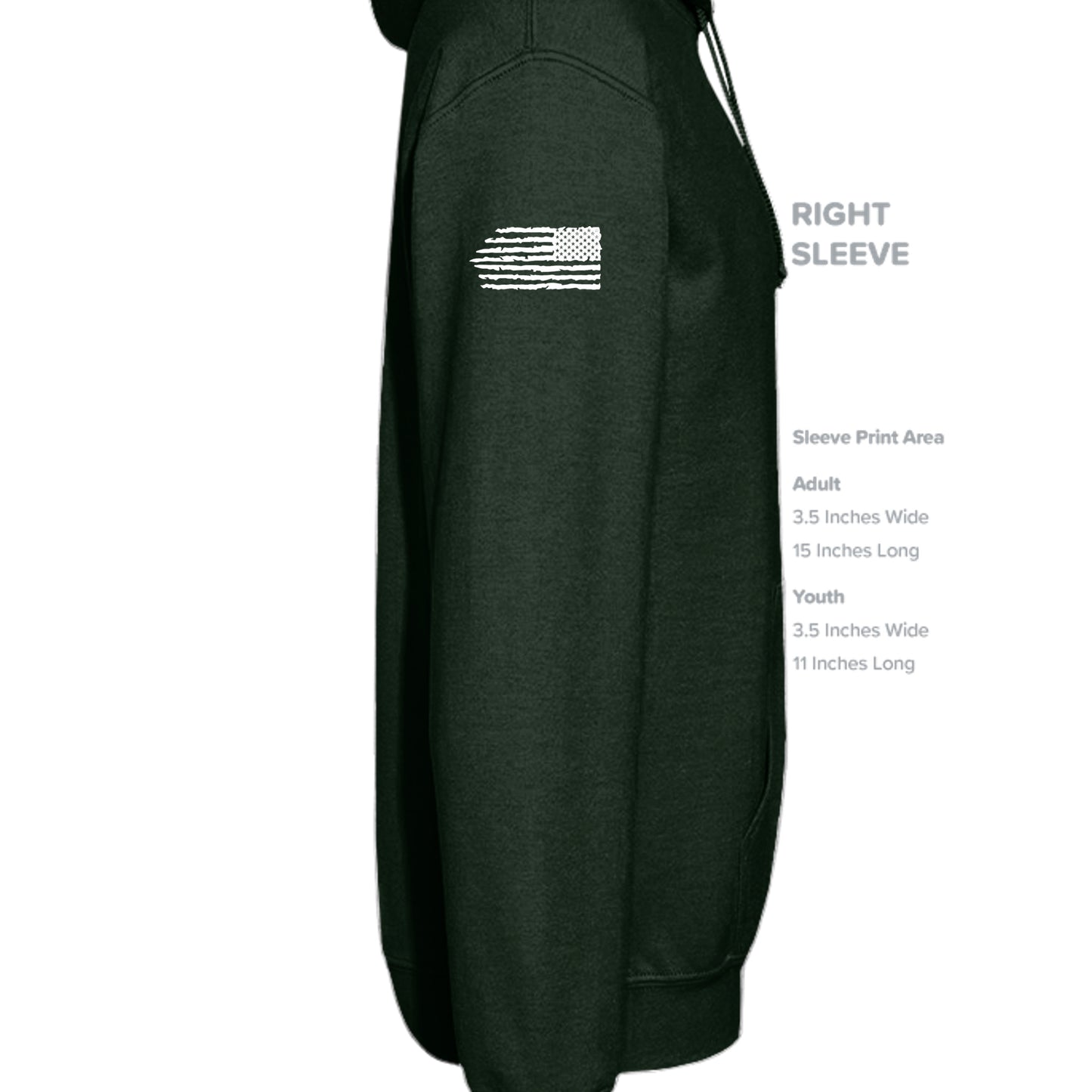 FOREST GREEN - G185B - SLEEVE_RIGHT