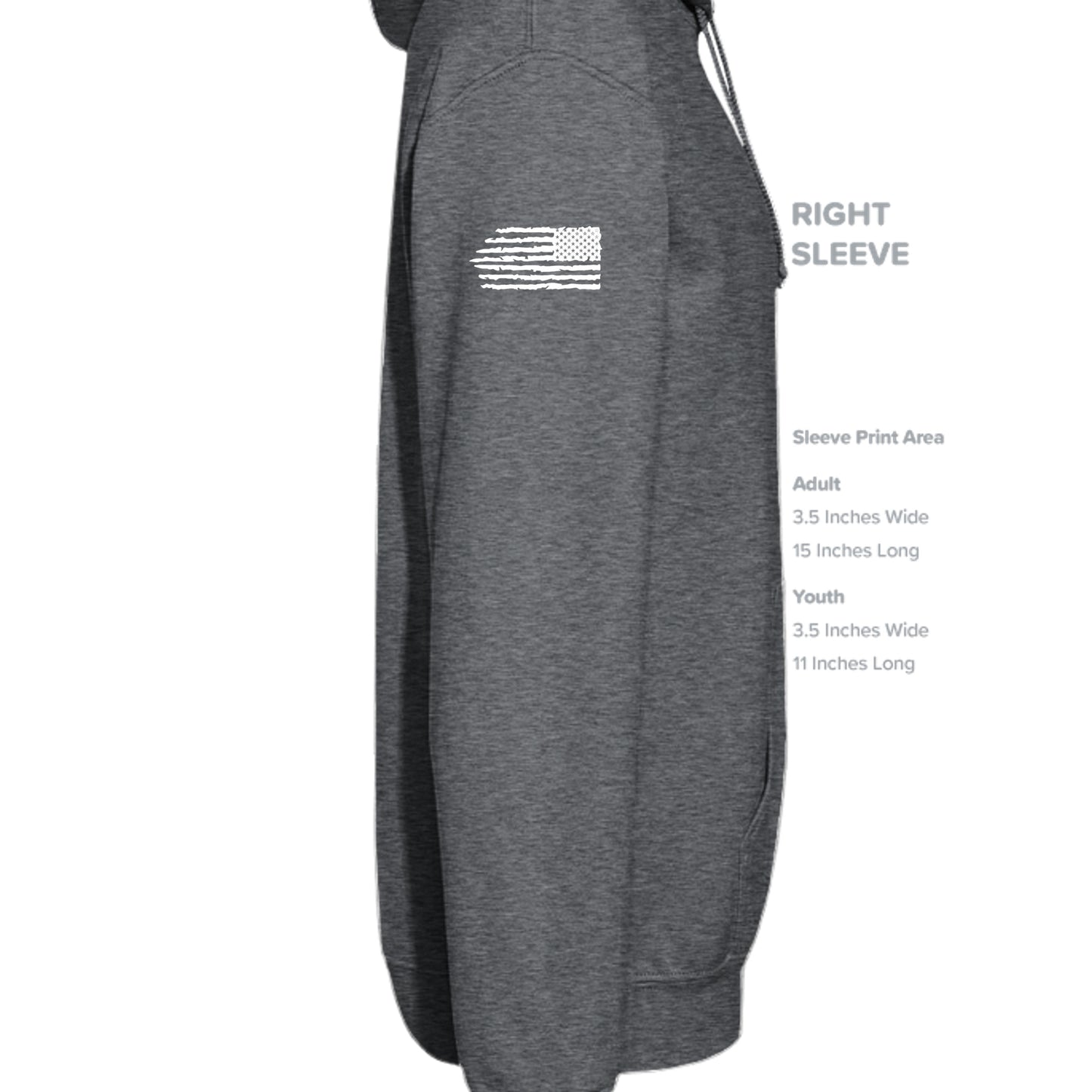 DARK HEATHER - G185B - SLEEVE_RIGHT
