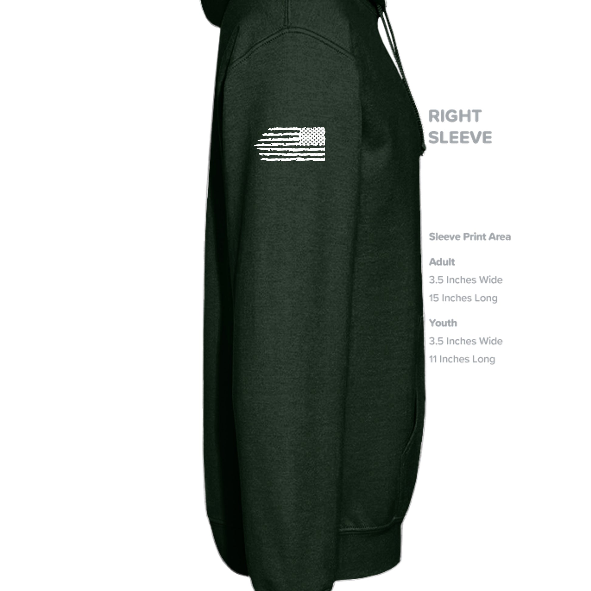 FOREST GREEN - G185B - SLEEVE_RIGHT