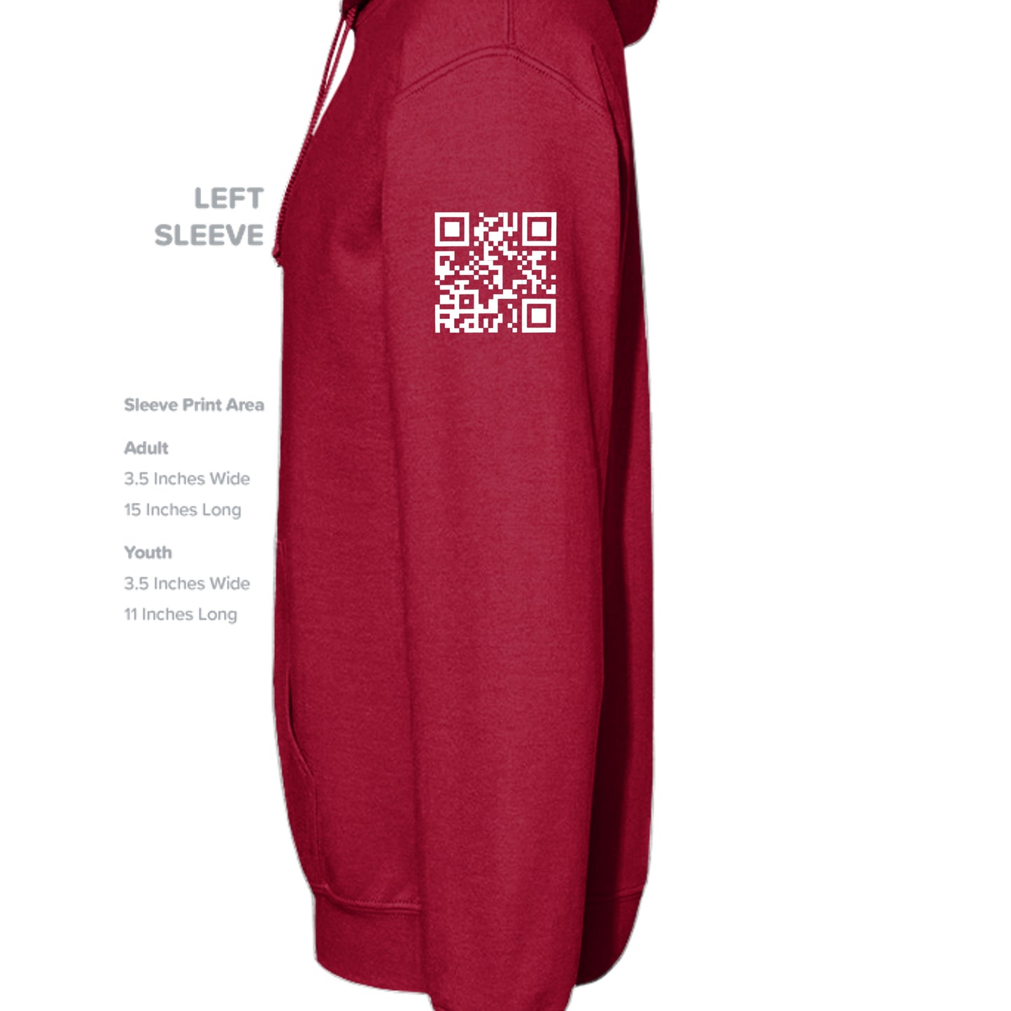 CARDINAL RED - G185 - SLEEVE_LEFT