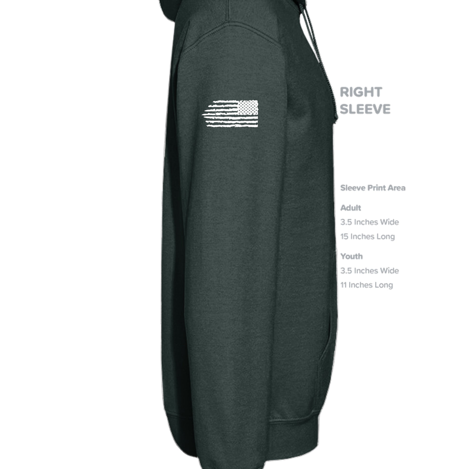 FOREST GREEN - G185 - SLEEVE_RIGHT