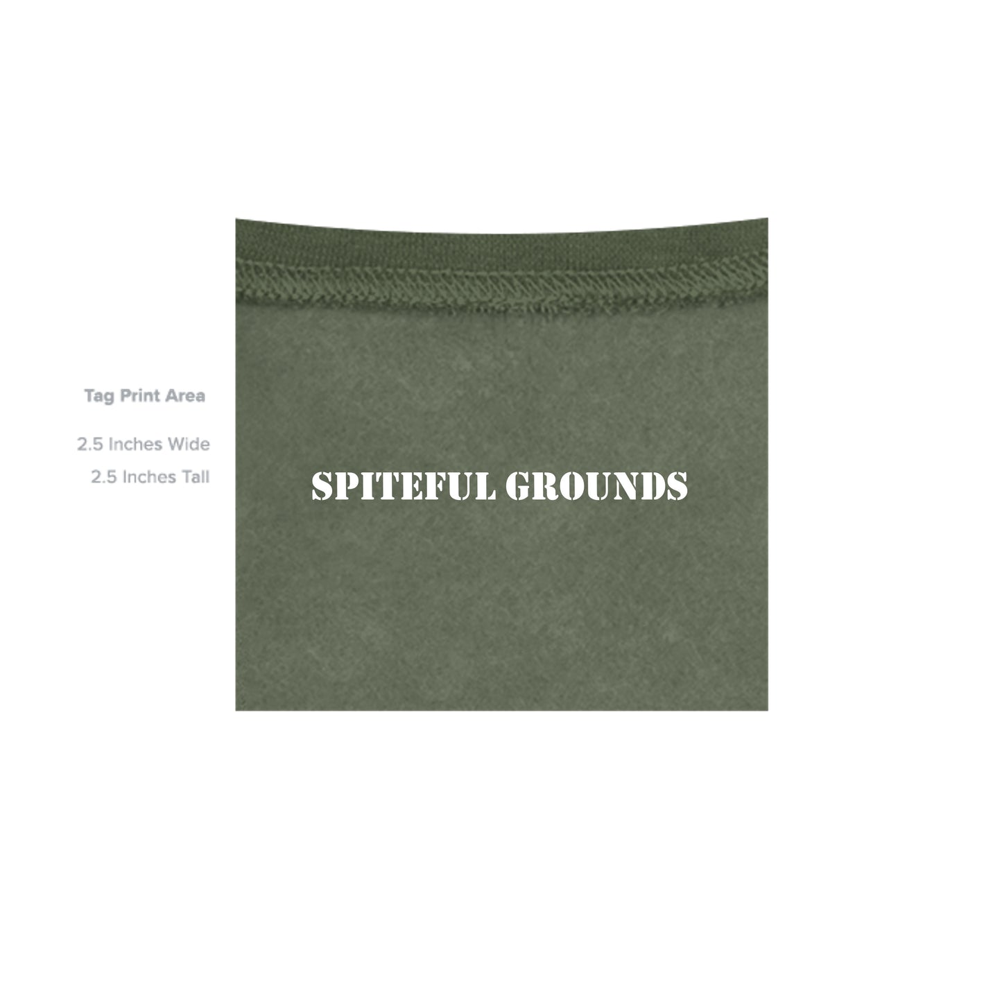 MILITARY GREEN - G185 - INSIDE_TAG_LINE