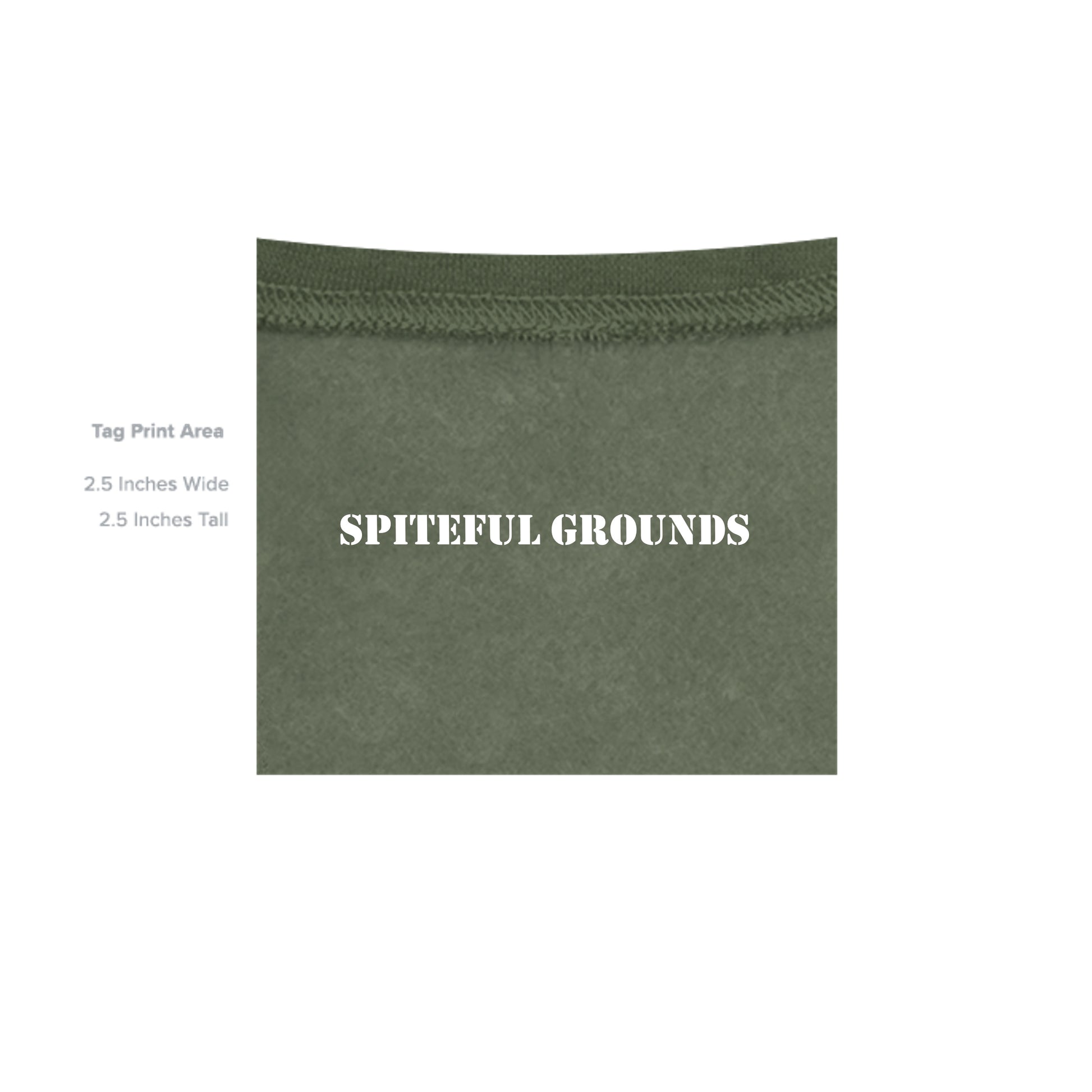 MILITARY GREEN - G185 - INSIDE_TAG_LINE