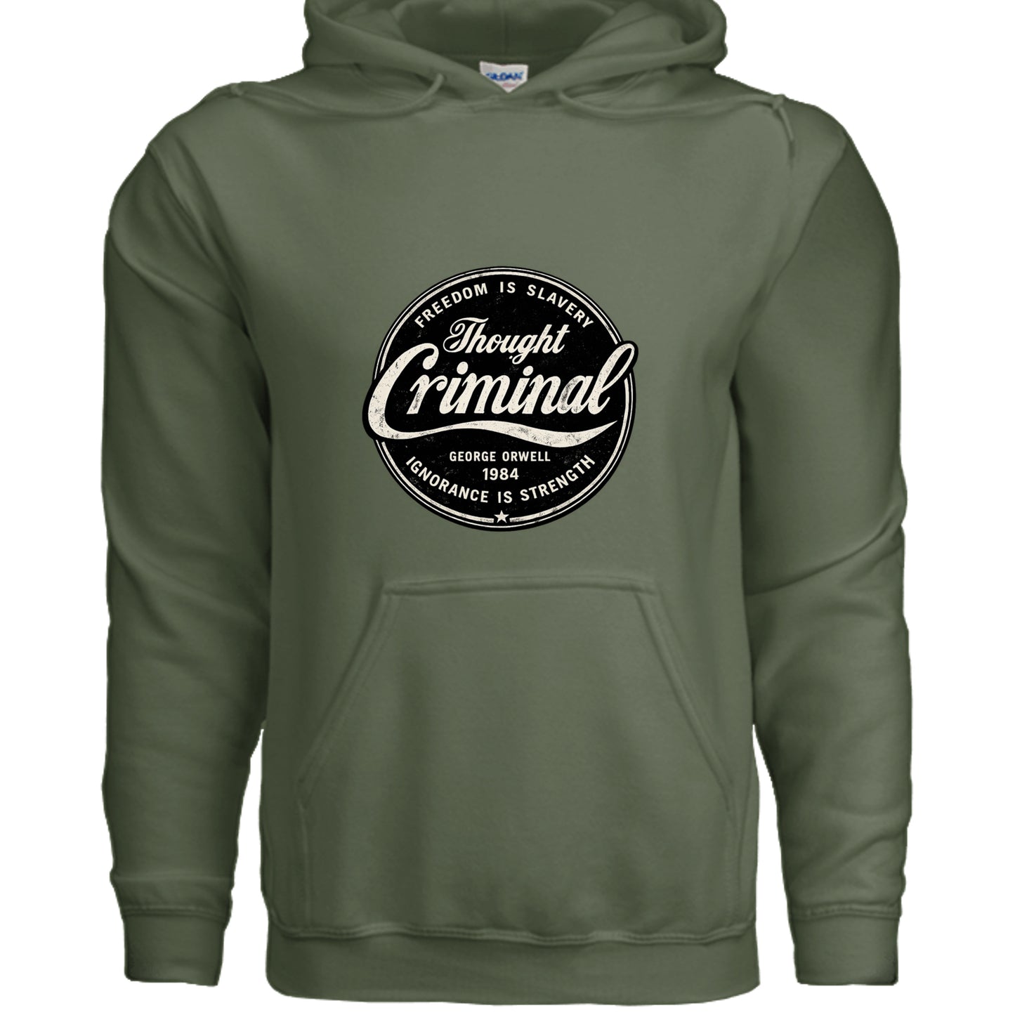 MILITARY GREEN - G185 - FRONT