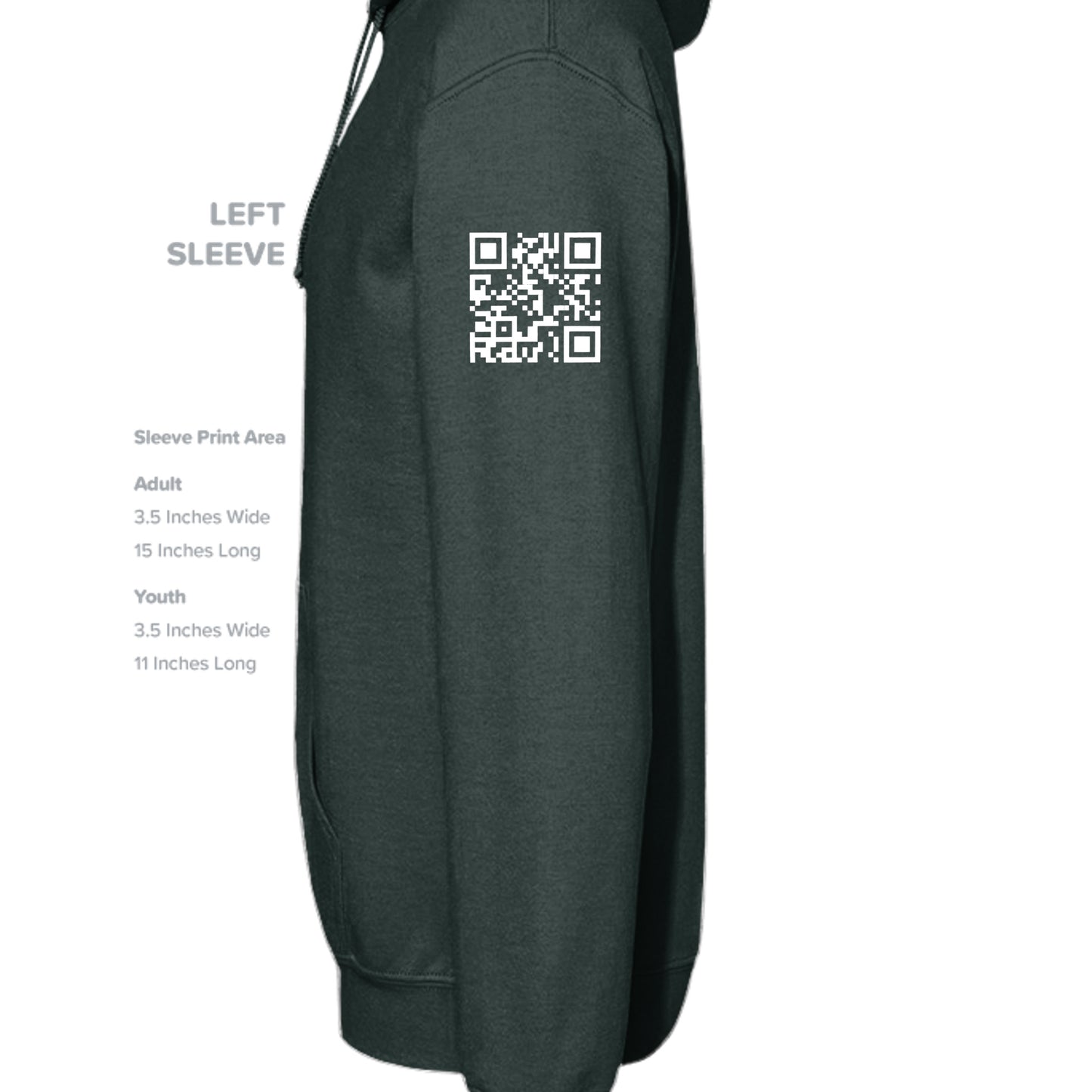 FOREST GREEN - G185 - SLEEVE_LEFT