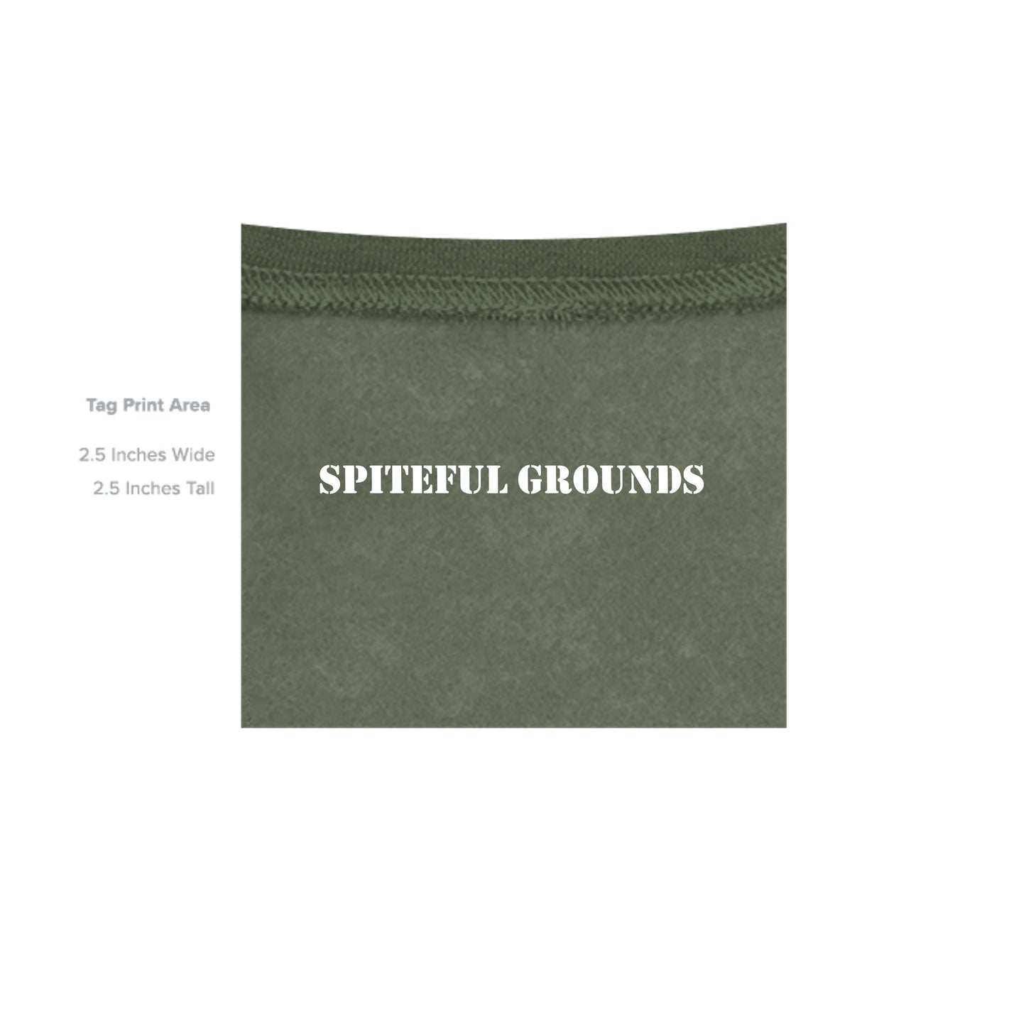MILITARY GREEN - G185 - INSIDE_TAG_LINE